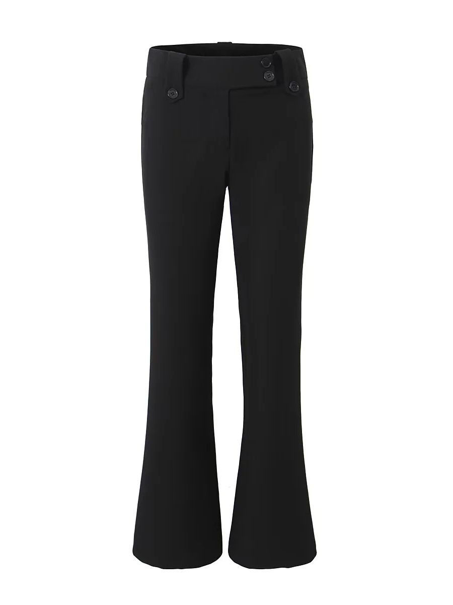 Damen  Hosen | 7/8-Bengalin-Hose Mit Schlitz Und Bequembund Bekleidung Damen