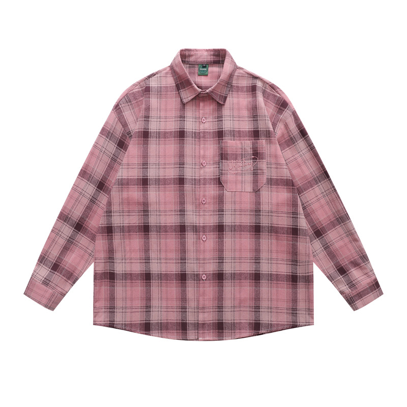 Herren  Hemden | Flanell-Langarmhemd Bekleidung Hemden