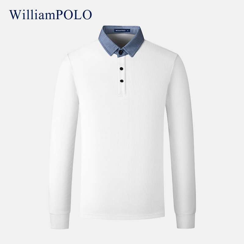 Herren  Shirts & Polos | Piquè-Poloshirt Aus Bio-Baumwolle, Langarm Bekleidung Herren