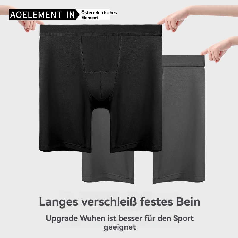 Herren  Wäsche | Lange Boxer (2Er Pack) Bekleidung Herren